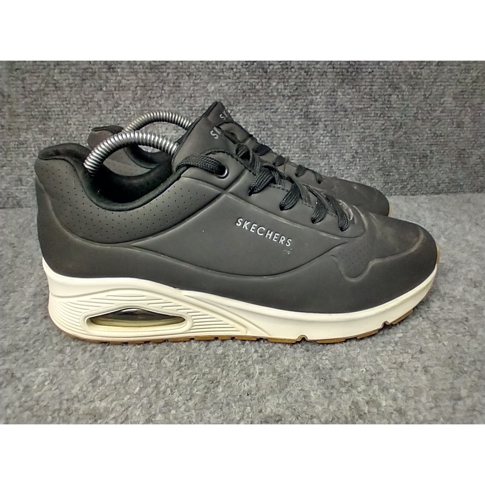 Skechers Street Uno Stand On Air women's Black‎ Sneakers Matte 52458 BKW